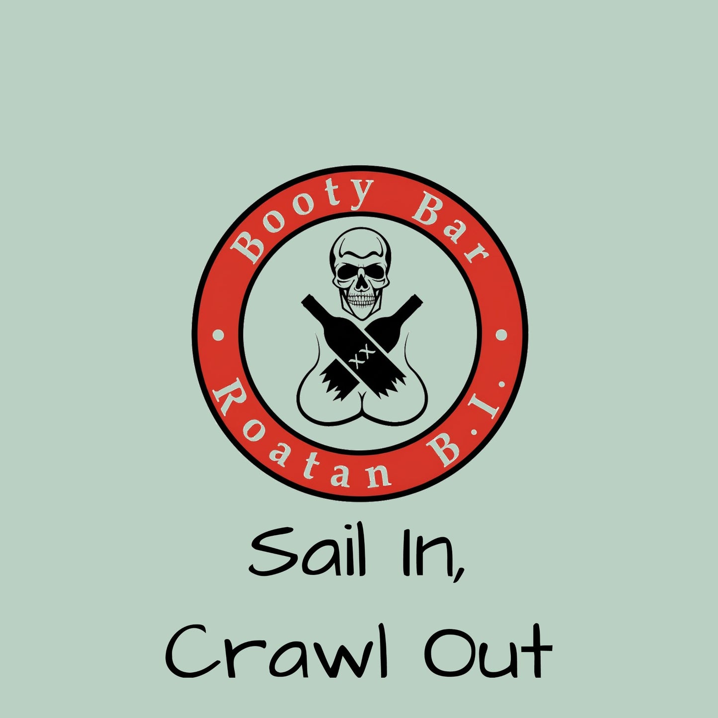 Long Sleeve Fishing Shirt — "Sail In, Crawl Out"