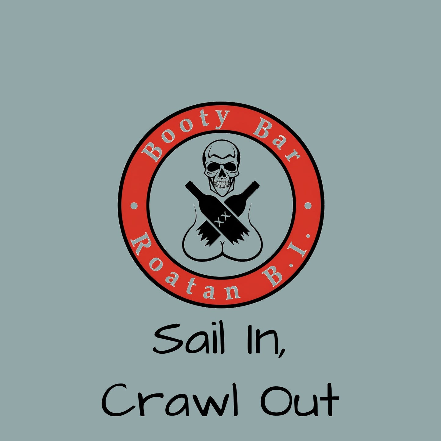 Long Sleeve Fishing Shirt — "Sail In, Crawl Out"